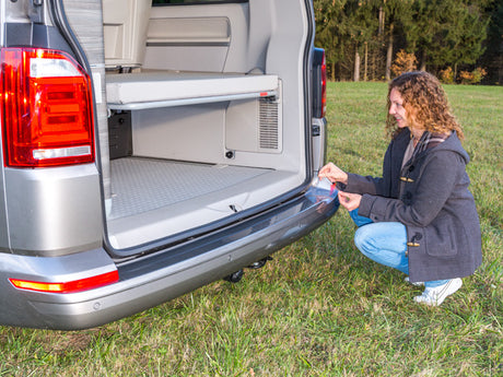 Schutzfolie | transparent für lackierte Stoßfänger | VW T6.1 / T6 / T5 | 100704503 - better-camper.de | Mense GmbH