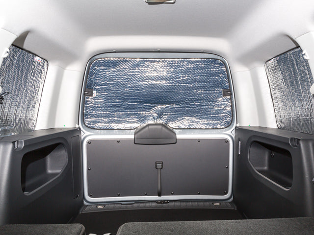ISOLITE® | Inside Heckklappenfenster mit Hutablage | VW Caddy 4 langer Radstand | 100701643