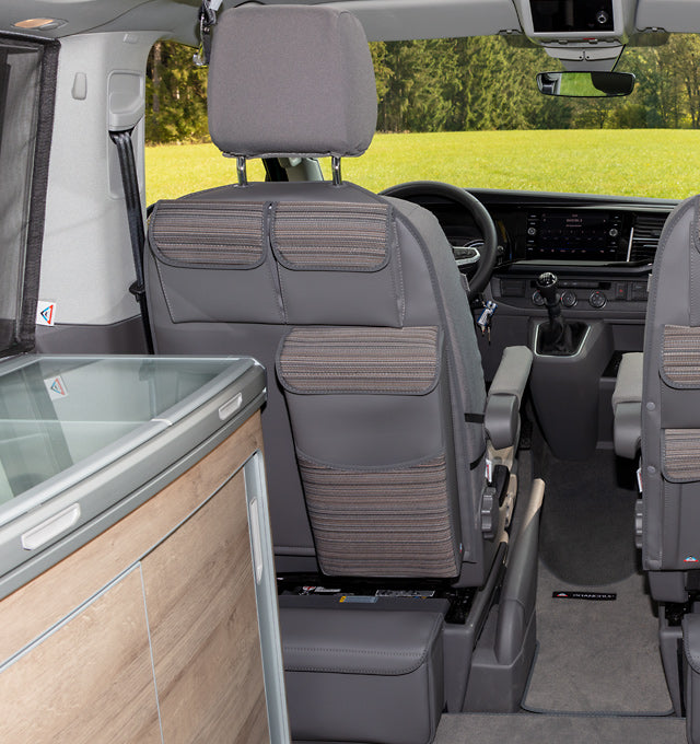 UTILITY | mit MULTIBOX für den linken Fahrerhaussitz | VW T6.1 California Coast | Design VW T6.1 | 100706810