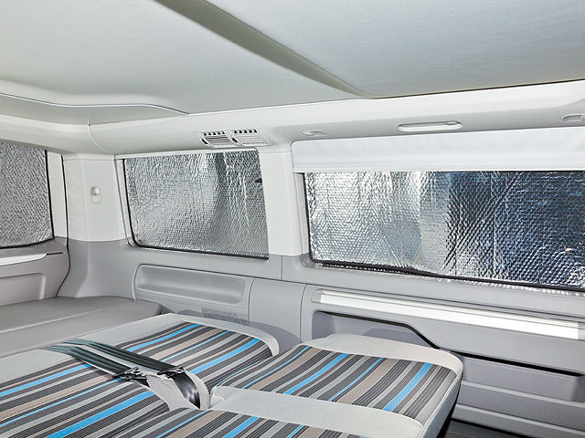 ISOLITE® | Inside Fenster B-C-Säule einteilig, linke Schiebetür | VW T6.1/T6/T5 mit PKW-Verkleidung | 100701565 - better-camper.de | Mense GmbH