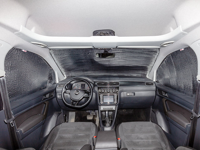 ISOLITE® | Inside Fahrerhausfenster | 5-teilig | alle VW Caddy 4 ohne Verkehrszeichenerkennung KR/LR | 100701630