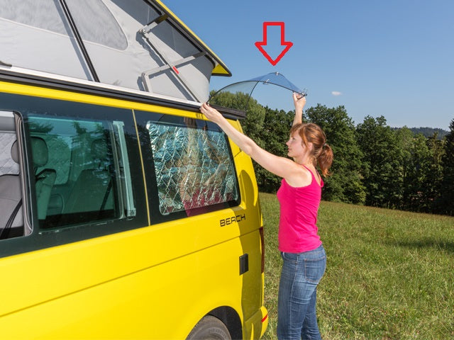 AIRSCREEN | Regenschutz für linkes Schiebefenster VW T6.1/T6/T5 | 100702502