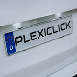Plexiclick® Kennzeichenhalter