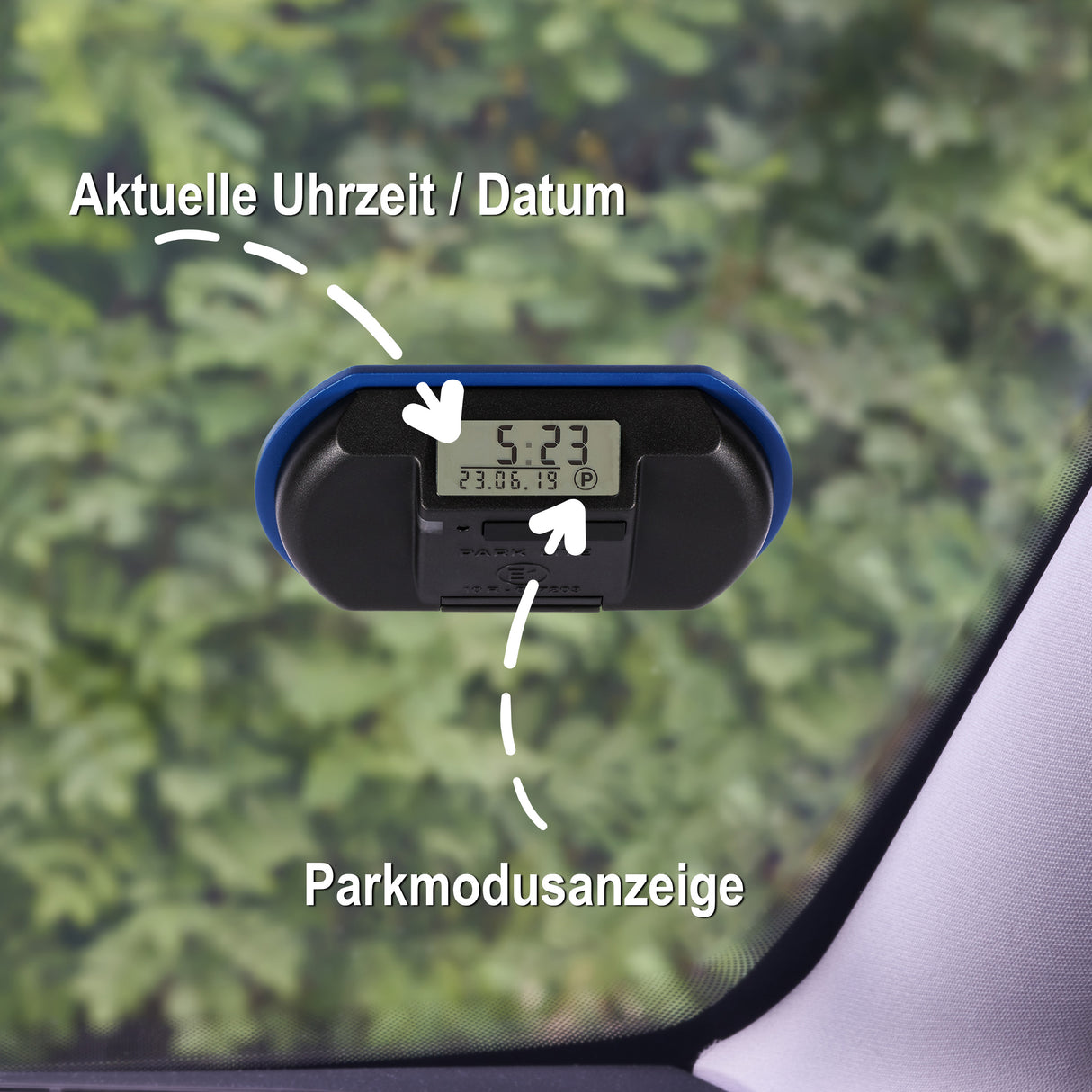 Needit Park Lite | Elektronische Parkscheibe | Blau - better-camper.de | Mense GmbH